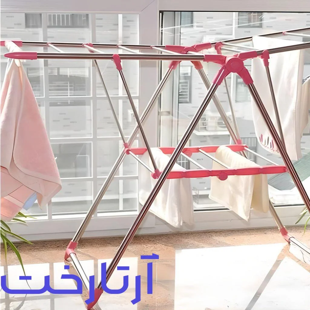 بند رخت استیل تاشو