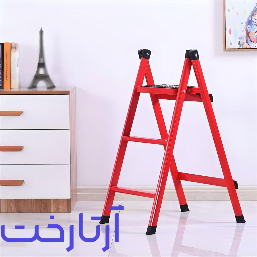 فروش عمده نردبان تاشو فلزی در قم