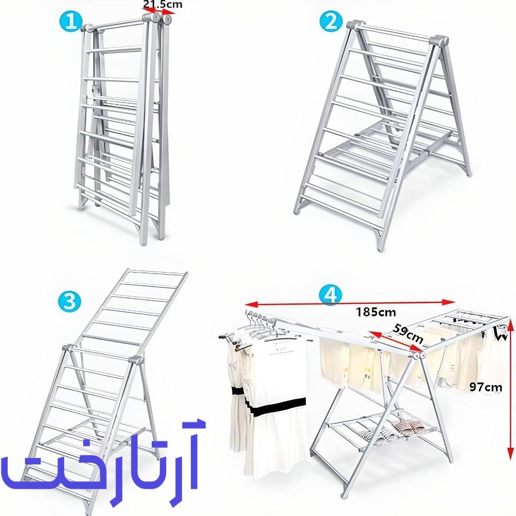 فروش عمده انواع بند رخت آپارتمانی در رشت