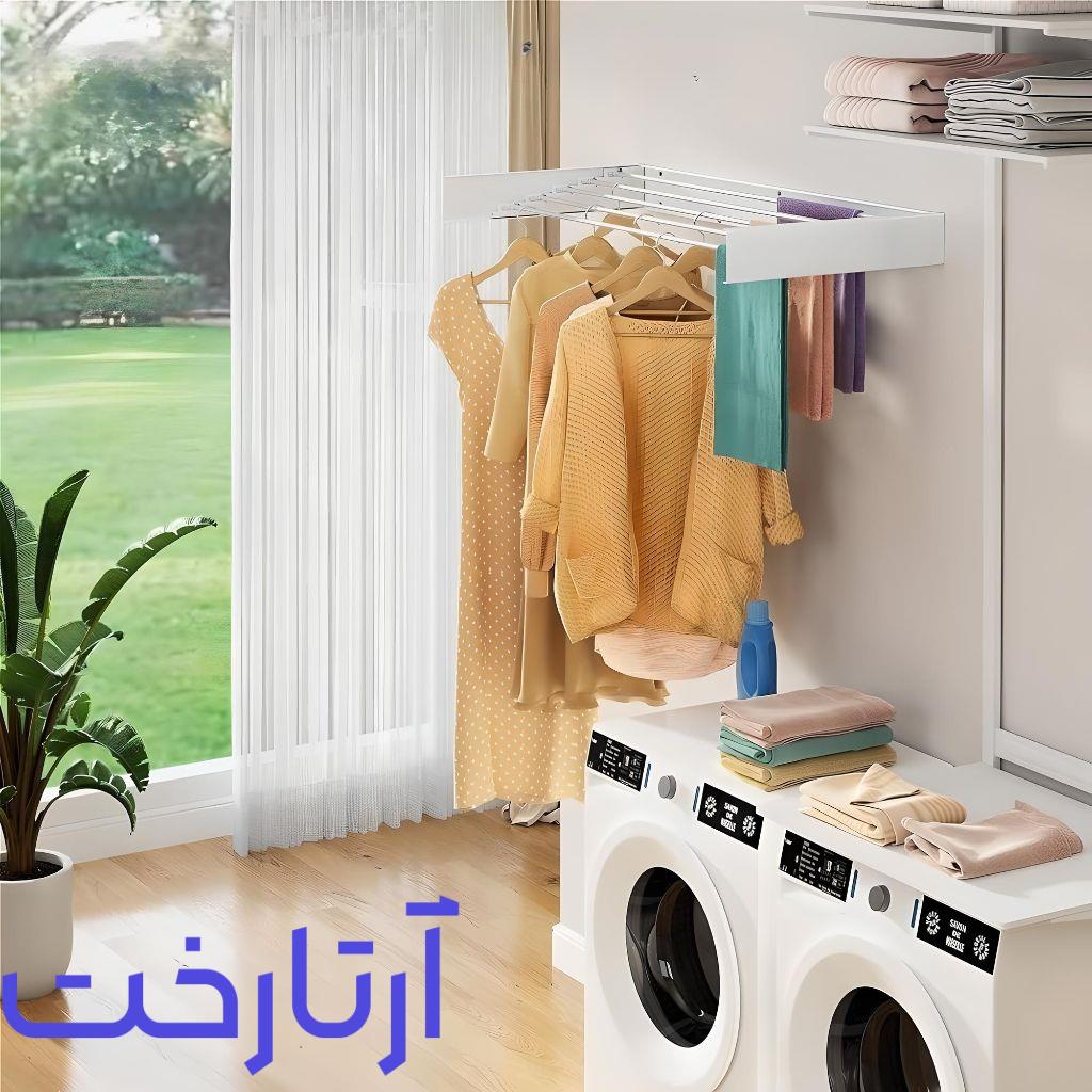 مرکز پخش بند رخت دیواری استیل